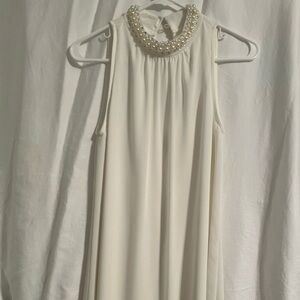 White boutique dress